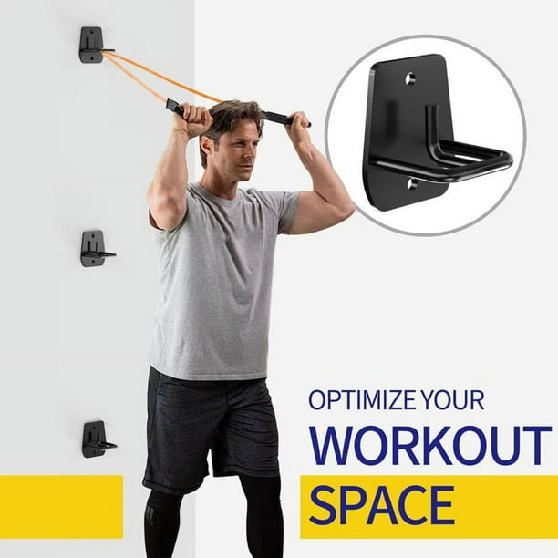 Anclaje de Banda de Resistencia para Montaje en Pared, 3 de Anclaje para Entrenamiento para Bandas de Resistencia, Accesorios para Equipos de Gimnasio en Casa