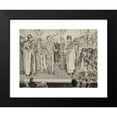 thumbnail image 2 of Charles Dana Gibson 24x19 Black Modern Framed Museum Art Print Titled - When My Ship Comes In, 2 of 5