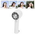 thumbnail image 4 of Handheld Cooling Fan, 3 Speeds Refrigeration Fan with Ice Compress Function, Low Noise Lightweight Portable Handheld Fan with Hook, USB Rechargeable, Lasts 3-6 Hours of Use, 4 of 8