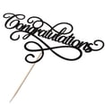 thumbnail image 3 of Adorno para tartas Naicaek, felicitaciones, clase 2026, negro, 3 of 7
