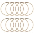 thumbnail image 1 of Lot de 10 Anneaux en Métal Attrape-Rêves 3 Pouces, Anneaux en Macramé pour Attrape-Rêves et Artisanat, 1 of 10