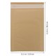 thumbnail image 2 of WEUVEB 30Ud Bolsas De Envío Y Almacenamiento Bubble Bag De Papel Kraft Khaki Impermeables, 2 of 8