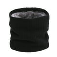thumbnail image 2 of Womens Scarf Solid Winter Keep Warm Neck Gaiter Scarves Neck Warmers Scarfs Black, 2 of 3