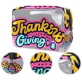 thumbnail image 2 of Thanksgiving Font Waterproof Printed PVC Cosmetic Makeup Bag Case Travel Organizer for Ladies Girls Makeup Case Kids Toiletry Travel Bag, 2 of 6