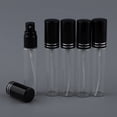 thumbnail image 1 of 10ml Perfume Bottles 5Pcs Travel Small Empty Bottle Fragrance Fine Black, 1 of 8