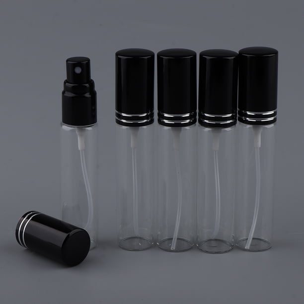 Botellas de spray de perfume de Vidrio recargables shamjiam 10ml 5 Piezas Botella de perfume vacía