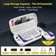 thumbnail image 2 of Funda de transporte para Nintendo Switch 2: funda rígida delgada con espacio para guardar tarjetas de juego, bolsa de viaje inspirada en la mecánica, 2 of 9
