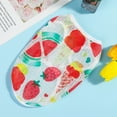 thumbnail image 5 of Lhujing Dog Vest Fruit Printed Pet Vest-Soft Comfortable and Breathable Sleeveless Summer T-shirt for Dogs-Pet Apparel, 5 of 9