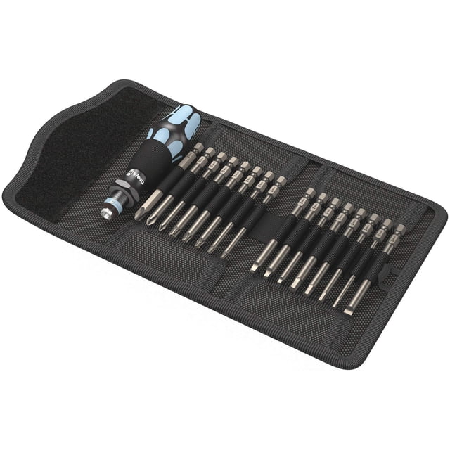Wera - 5071117001 Kraftform Kompakt 60, Impérial, Ensemble de 17 Pcs