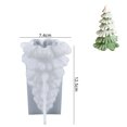thumbnail image 3 of Molde grande de silicona para velas con aroma navideño, para hacer tú mismo, con forma de árbol de Navidad de Papá Noel, hecho a mano, para hacer jabón, pasteles, chocolate, resina, 3 of 5