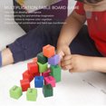 thumbnail image 4 of Wooden Multiplication Board Game, Develop Intelligence Colorful Multiplication Table Board Game Smoothing Surfaces with Answer for Home, 4 of 7