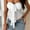 White, variant on Lace Top Mesh Stitching Through Irregular Waist Waist Blouse Woman Women Tube Top Bra Glasses Rack Spaghetti Strap Crop Ruffle Tube Top Strapless Bandeau Bra Crop Top Pack Tube Lace Yoke Tops for
