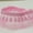 Pink, variant on U8MO 5 Yards 2-Layer Satin Organza Lace Ruffle Edge Trim 2" Sewing Wedding Ribbon DIY-Pink