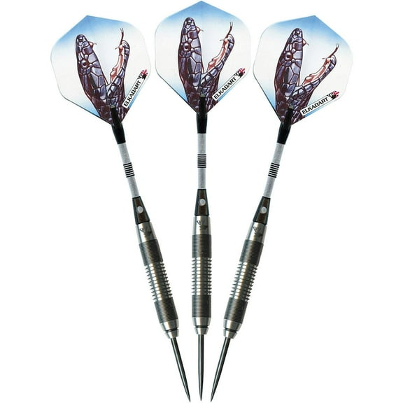 Elkadart Black Mamba Tungsten Steel Tip Darts 24 Grams