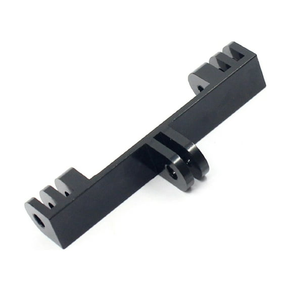 Dual Device Camera Mounting Bracket Aluminum Alloy Extension Mount for GoPro Camera, LED
