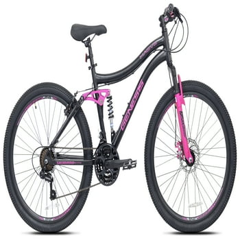 Kent Genesis 26 In. Maeve Women's ain Bike, Black and Pink