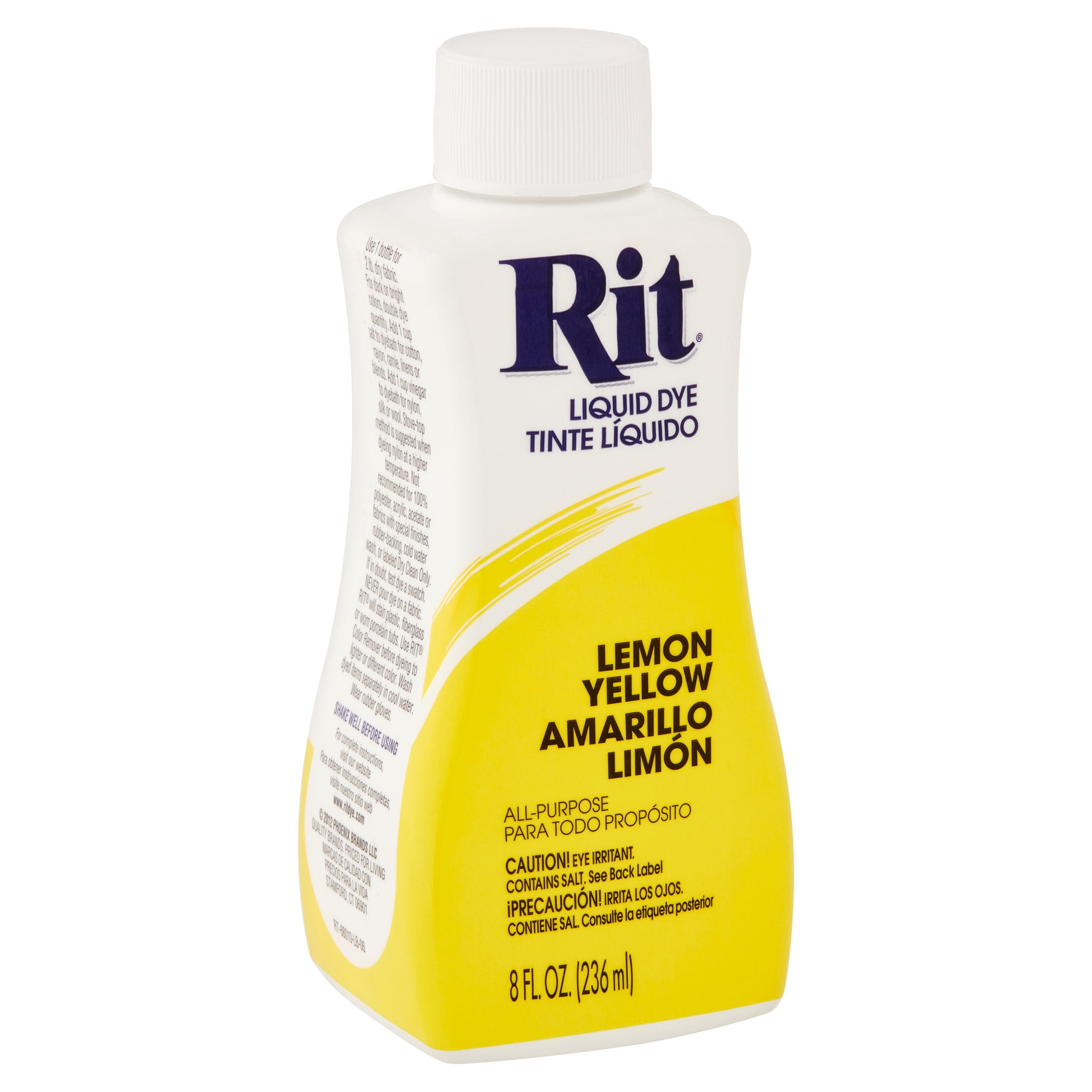 Rit Dye Liquid Fabric Dye, 8Ounce, Lemon Yellow Walmart Canada