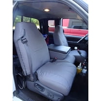 D180 1998-2001 Dodge Ram Quad Cab 1500-3500 40/20/40 Split Seat With Integrated Seatbelts in Black Endura