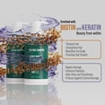 thumbnail image 2 of Moisturize & Refresh Your Hair. Tea-Tree Shampoo and Conditioner with Biotin and Keratin. Gentle Professional Formula for Hydrated, Healthy Hair, 2 of 8