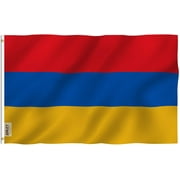 ANLEY Fly Breeze 0,9 x 1,5 m Drapeau Arménie – Drapeaux de la République d'Arménie Polyester