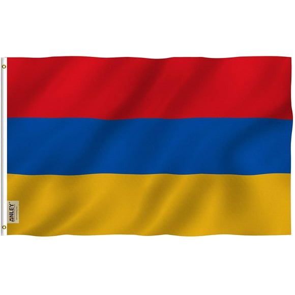 ANLEY Fly Breeze 3x5 Feet Armenia Flag - Republic of Armenia Flags Polyester