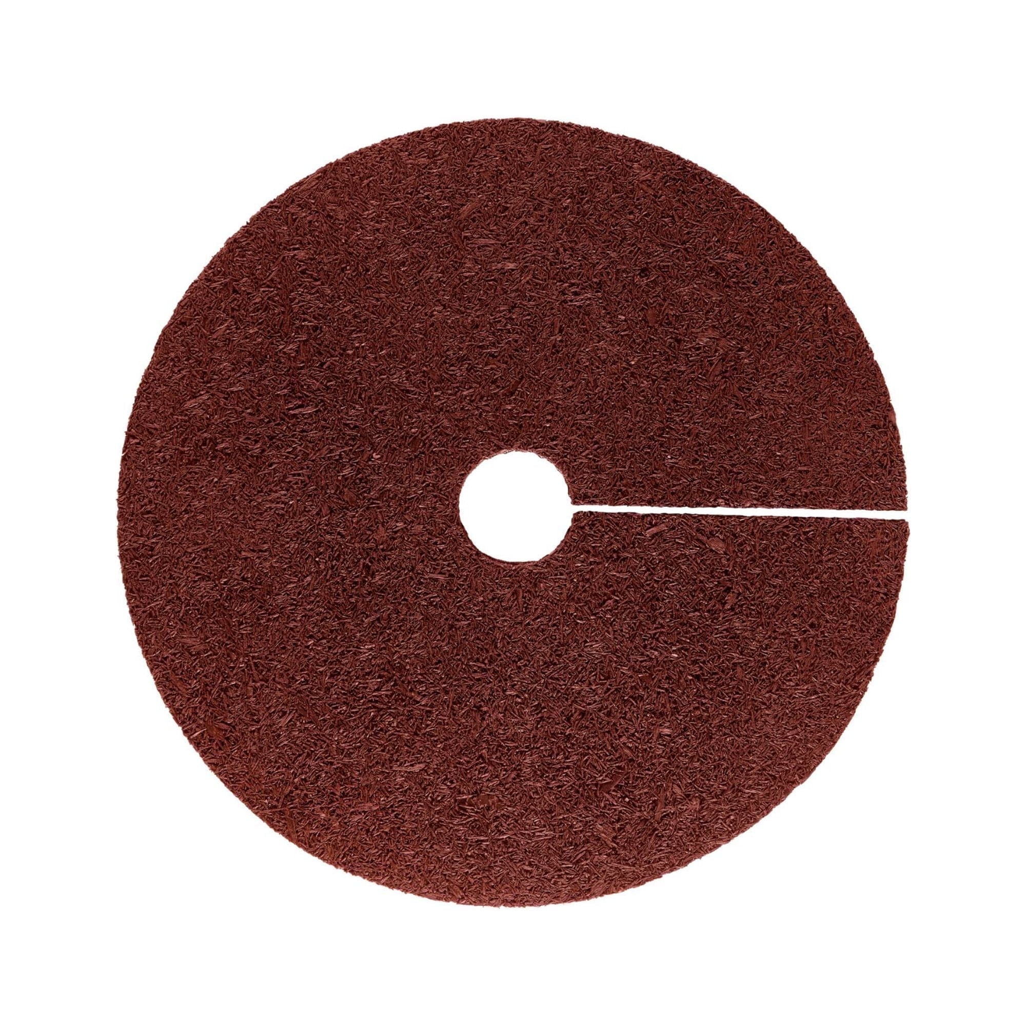GroundSmart 24" Red Rubber Mulch Tree Ring, 3 Pack