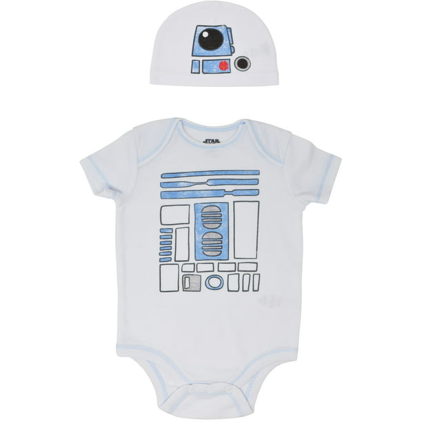 Star Wars R2-D2 Infant Baby Costume Short Sleeve Bodysuit and Hat 12 Months Walmart.com