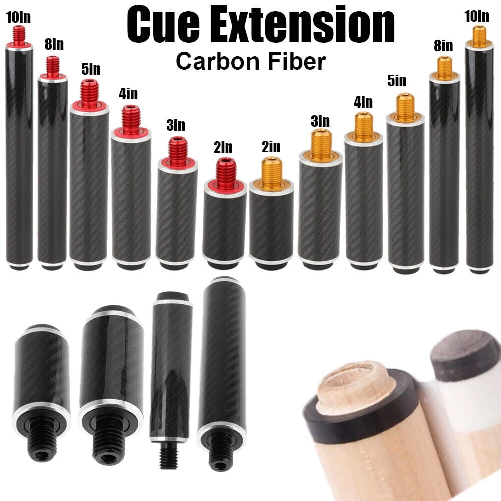 Carbon Pool Cue Extension to Fit For Predator, Players, PureX & Lucasi, Fury US