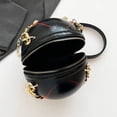 thumbnail image 2 of Bolso Calabaza Halloween para Mujer Hombro Cuero PU Novedad (), 2 of 8
