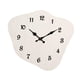 thumbnail image 2 of Reloj de nube, reloj estético, números arábigos de moda, práctico, creativo, Color blanco, 2 of 9