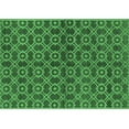 thumbnail image 1 of Ahgly Company Indoor Rectangle Oriental Emerald Green Industrial Area Rugs, 2' x 3', 1 of 4