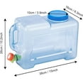 thumbnail image 5 of Water Container for Camping - 3.17 Gallon Dispensers - Portable Square Water Container with Tap - for Hiking Picnic Camping Survival Outdoor Beverage, 5 of 9