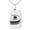 Silver, variant on Stainless Steel Letter D Initial 3D Monogram Engraved Small Rectangle Dog Tag Charm Pendant Necklace