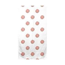 Coral Sand Dollar Beach Towel