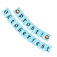 thumbnail image 1 of AURARMLET 1Set Oktoberfest Hanging Banner Party Decoration with Assorted Color Paper Bunting for Unique Celebration, 1 of 7
