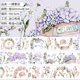 thumbnail image 1 of ENWEI 1 Rollo [Serie De Material De Collage] Cinta De Enmascarar De Diario De Estética Múltiples Materiales Washi Tape Scrapbooking Scrapbook Kit, 1 of 4