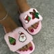 thumbnail image 4 of Zapatillas navideñas informales para el hogar cálidas y cómodas de felpa para mujer Wmkox8yii hj789, 4 of 6