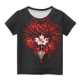 thumbnail image 3 of Shirts For Kids Short Sleeve Graphic T-Shirt Round Neck Crop Top For 3-14 Years Girls And Boy T-Shirt Tee Beautiful Blouses And Tops Puff Sleeve Crop Top Sheer Tops For Girl, 3 of 3