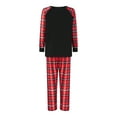 thumbnail image 5 of Meihuid Christmas Pajamas for Family Red Plaid Matching Family Christmas Pajamas Pj Pants Christmas 2023(Baby, Kids, Men, Women), 5 of 10