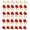 Red(24Pcs), variant on AmaMary Mini Christmas Stockings 24 Pcs 4.3 x 3.9" Knitted Rustic Christmas Stockings Tiny Xmas Stockings Christmas Tree Ornaments for Party Holiday Family Home Décor