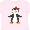 thumbnail image 4 of Inktastic Cute Penguin, Little Penguin, Penguin with Bow Boys or Girls Toddler T-Shirt, 4 of 5