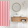 thumbnail image 4 of 26PC Bathroom Set - Gorgeous White Bathroom Set, Bathroom Accessories Set, Pink Shower Curtain Set with Bathtub Mats for Shower Tub, 4 of 14