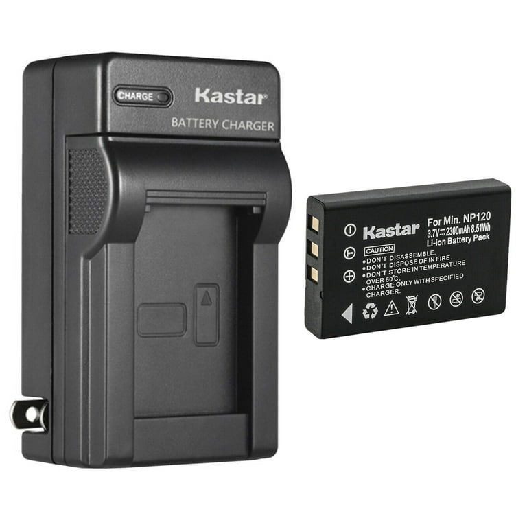 Kastar 1-Pack Battery and AC Wall Charger Replacement for Fujifilm FinePix  603, FinePix F10, FinePix F10 Zoom, FinePix F11, FinePix F11 Zoom, FinePix 