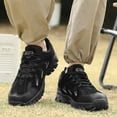 thumbnail image 6 of Mens Outdoor Hiking Shoes Lightweight Breathable Sneakers Non-slip Comfortable Low Top Work Shoes All Seasons Black 9.5 US, 6 of 7