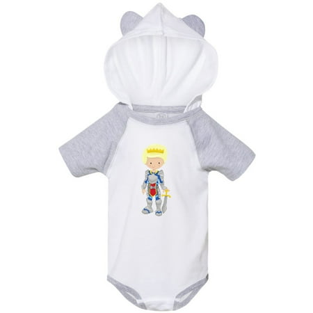 

Inktastic Boy Prince Blond Hair Knight In Shining Armor Gift Baby Boy Bodysuit