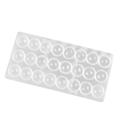 

24 Cavity Round Chocolate Mold DIY Pudding Candy Jelly Mould