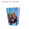 thumbnail image 1 of Decoración de cumpleaños de Los Vengadores para niños, vajilla desechable, fondo 3D de SpiderMan, globo de Iron Man, suministros de fiesta de superhéroes, 1 of 5
