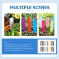 thumbnail image 2 of KALLORY 200Pcs Flower Pot Tags for Gardens Assorted Color Practical Design Plant Labels, 2 of 8