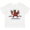 thumbnail image 3 of Inktastic Who's Your Crawdaddy? Mardi Gras Crayfish Boys or Girls Toddler T-Shirt, 3 of 5