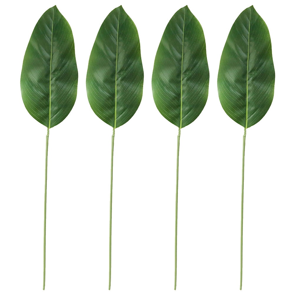 Leaves Tropical Banana Leaf Artificial Plant Fake Palm Monstera Faux